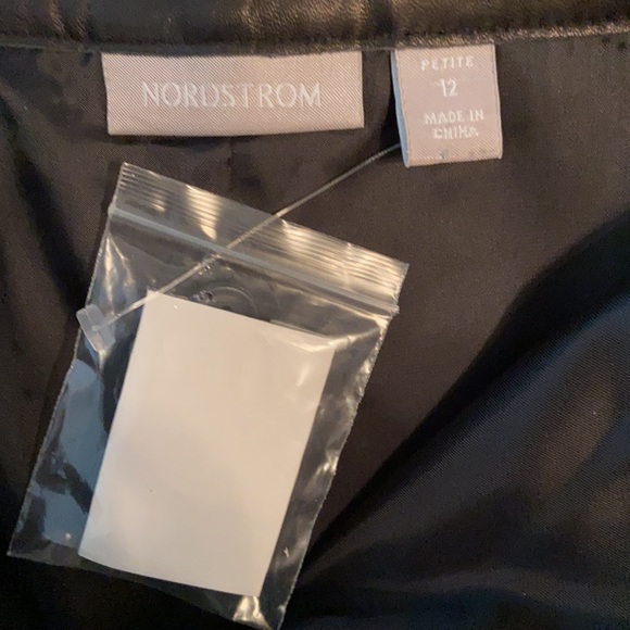 NORDSTROM Black Leather Pants - Picture 7 of 9